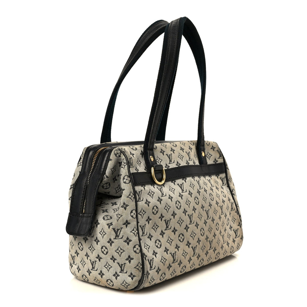 Louis Vuitton Mini Monogram Josephine PM Blue