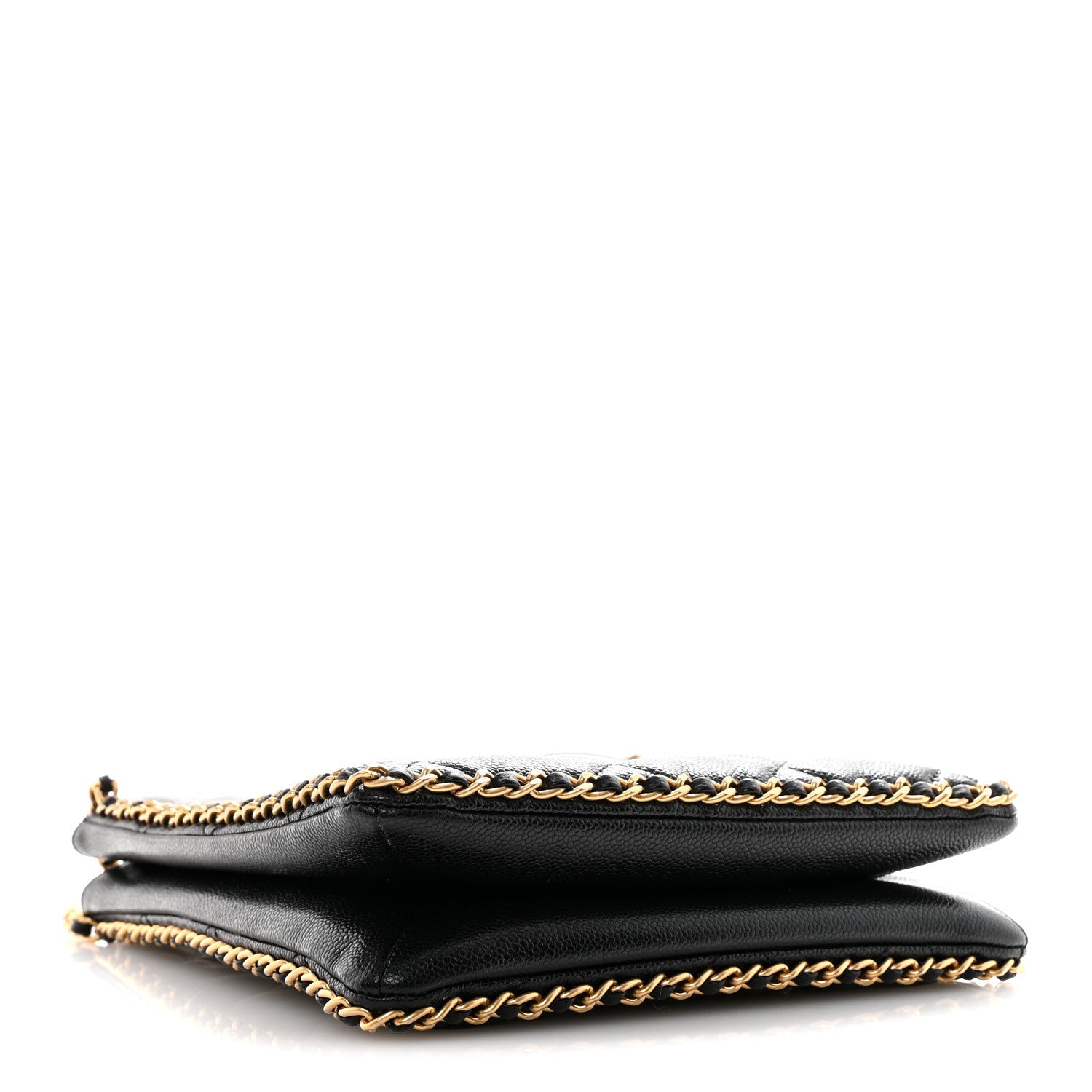 Chanel Caviar Quilted Mini Never Ending Chain Tote Black