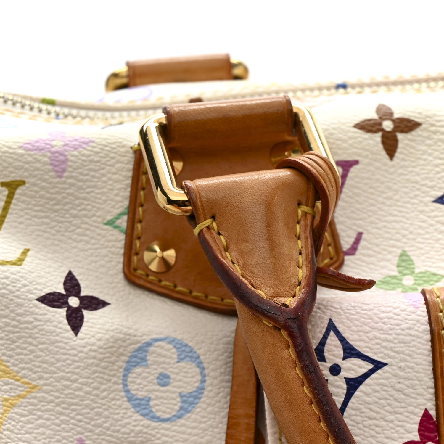 Louis Vuitton Monogram Multicolor Speedy 30 White