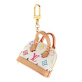 Louis Vuitton LV x TM Monogram Multicolor Micro Alma Bag Charm White