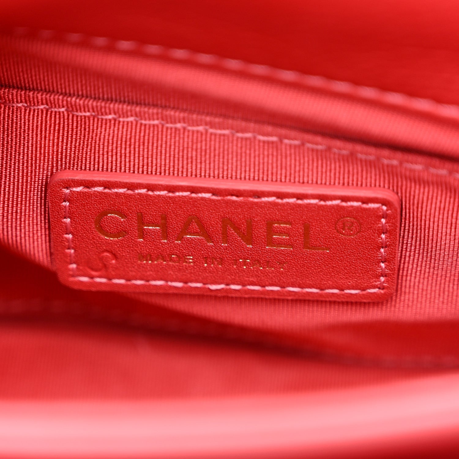 Chanel Metallic Calfskin Quilted Top Handle Flap Dark Pink