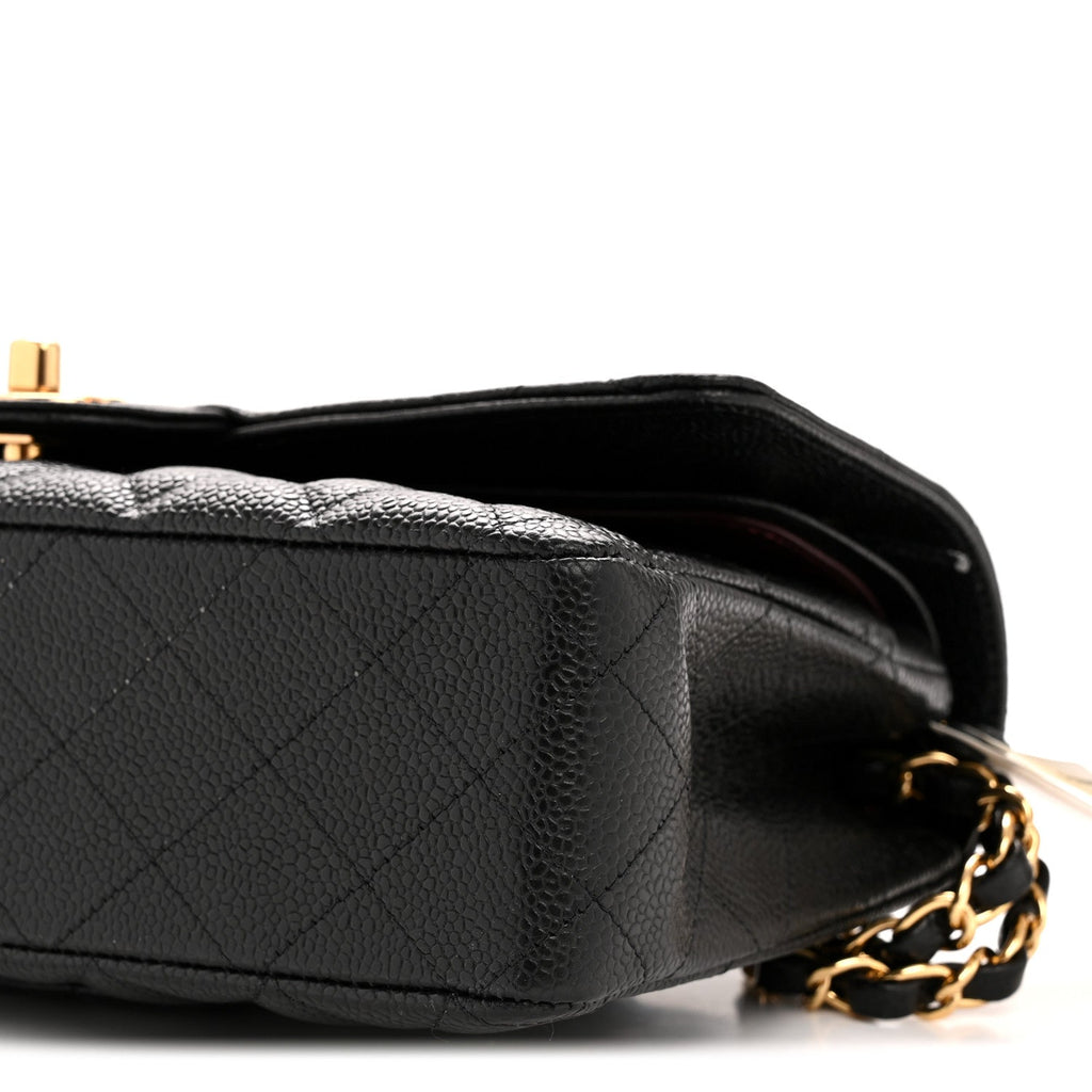 Chanel Caviar Quilted Medium Double Flap Black