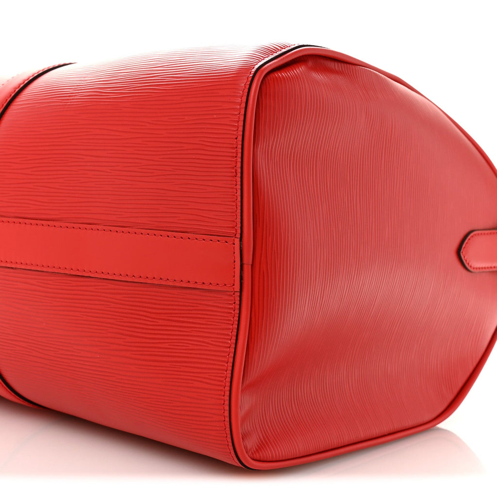Louis Vuitton X Supreme Epi Keepall Bandouliere 45 Red