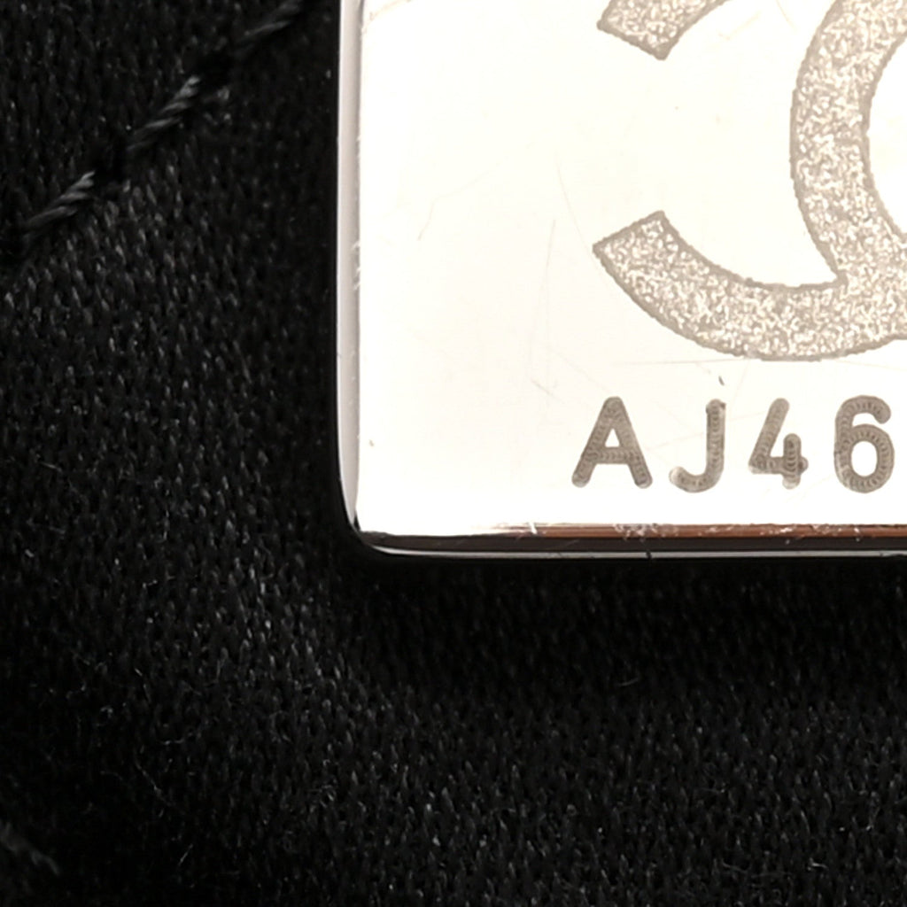 Chanel Shiny Calfskin Quilted Chanel 22 Backpack So Black