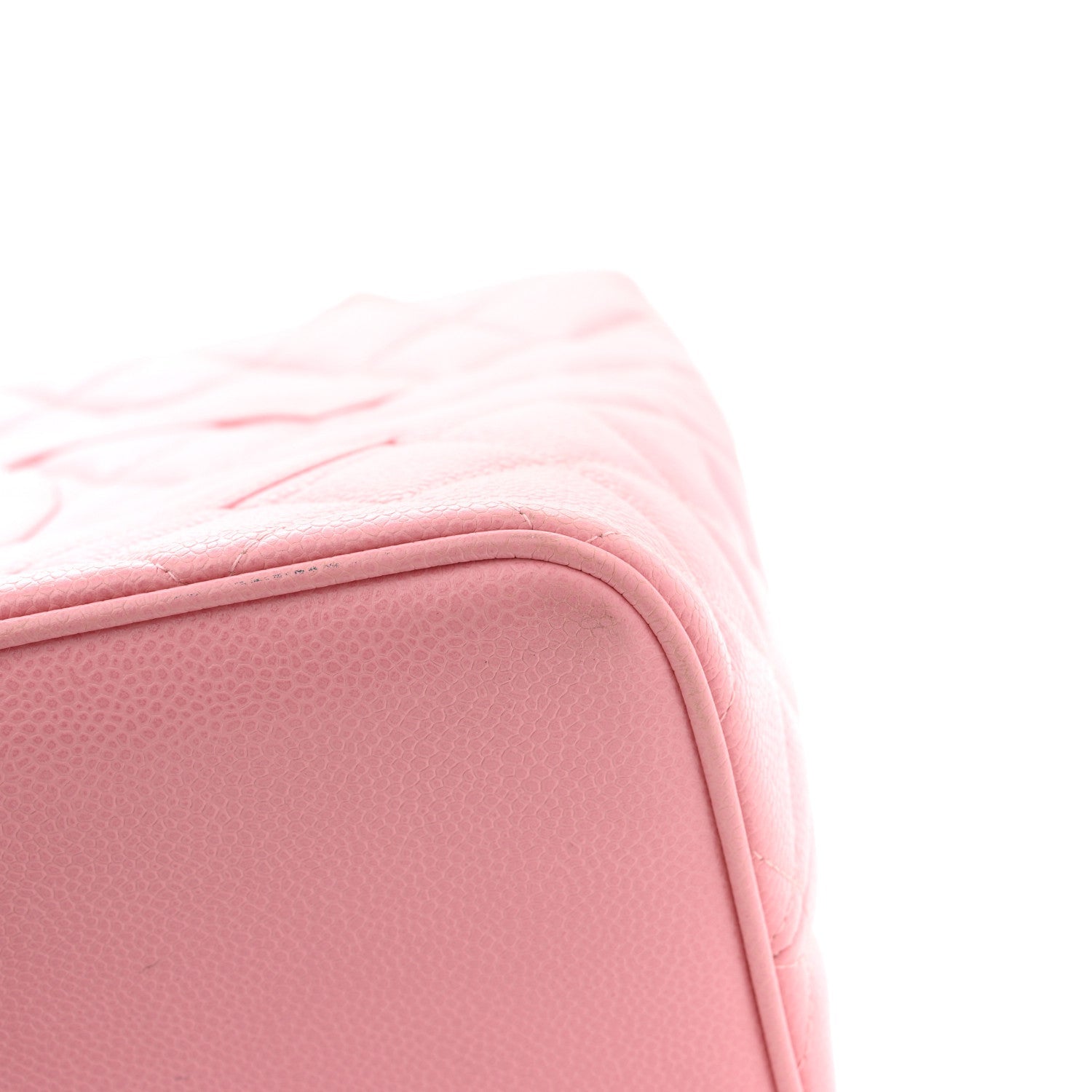 Chanel Caviar Medallion CC Tote Light Pink