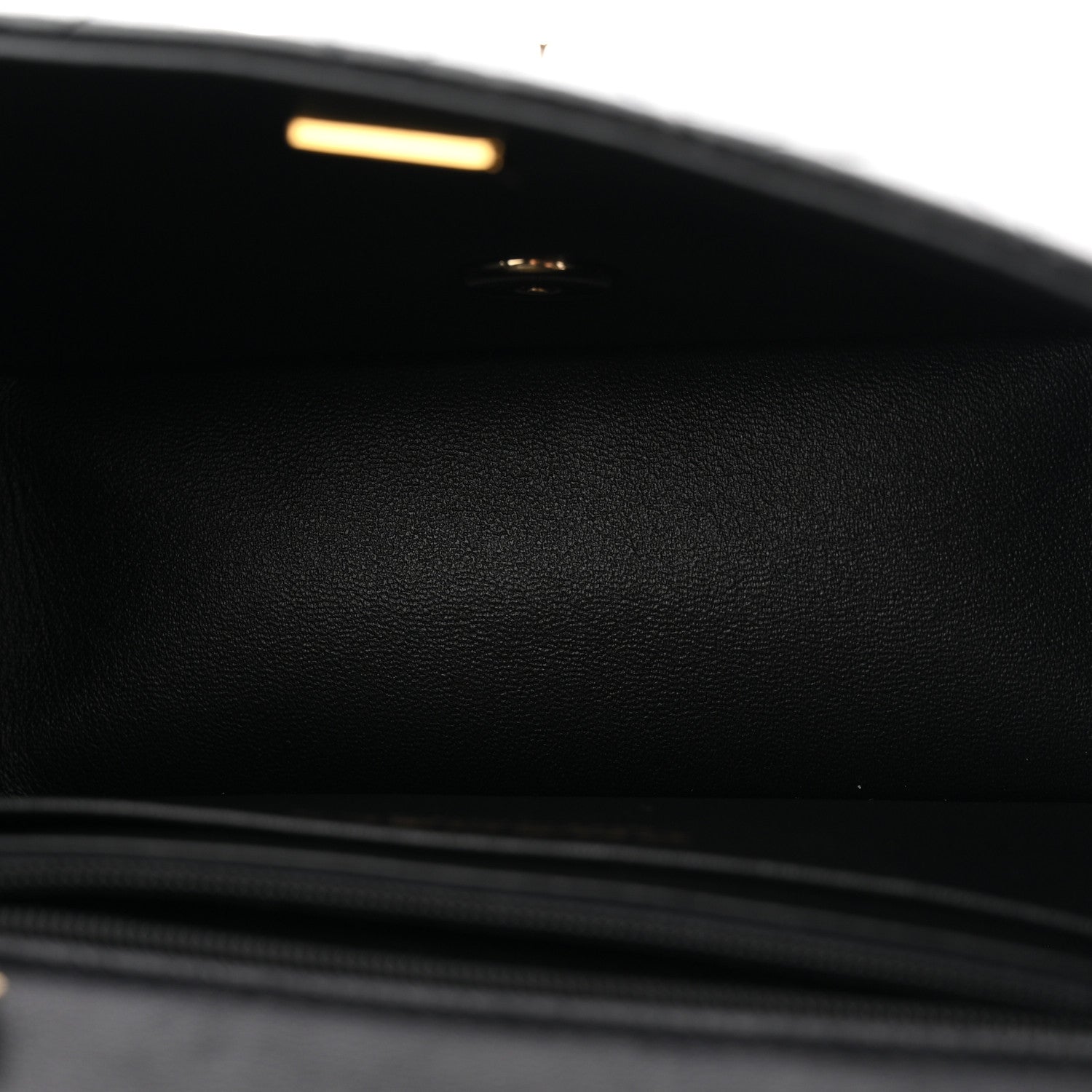 Chanel Lambskin Quilted Mini Square Flap Black