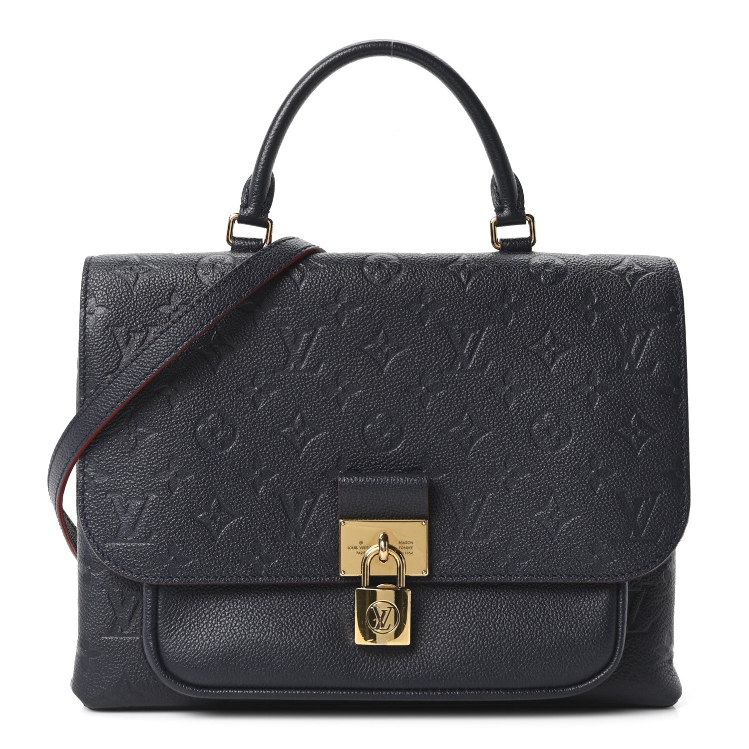 Louis Vuitton Empreinte Marignan Marine Rouge