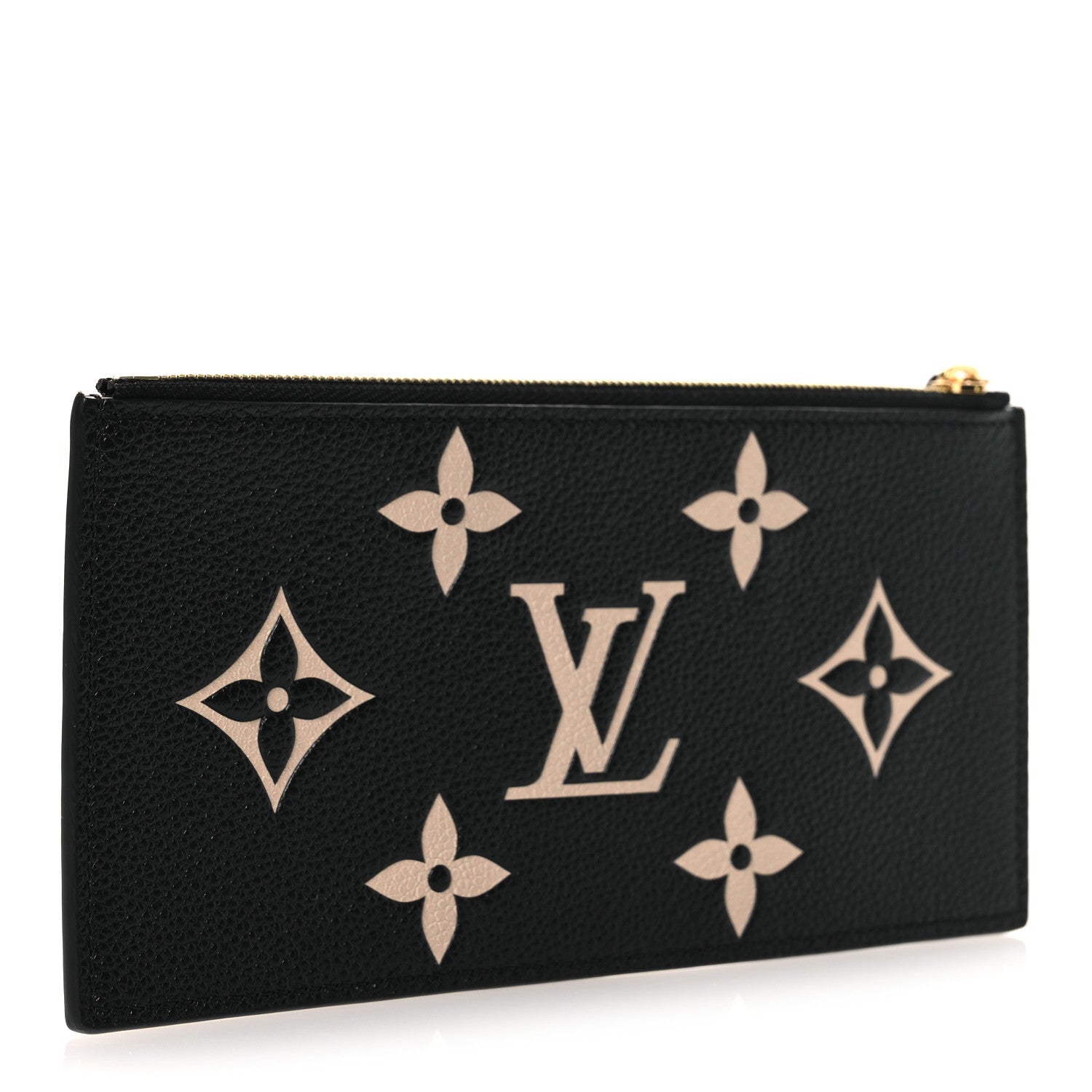 Louis Vuitton Empreinte Monogram Giant Crafty Pochette Felicie Zippered Insert Black