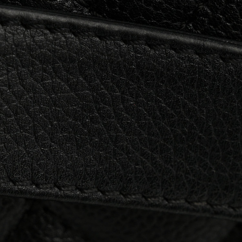 Chanel Caviar Quilted Petit Shopping Tote PST Black