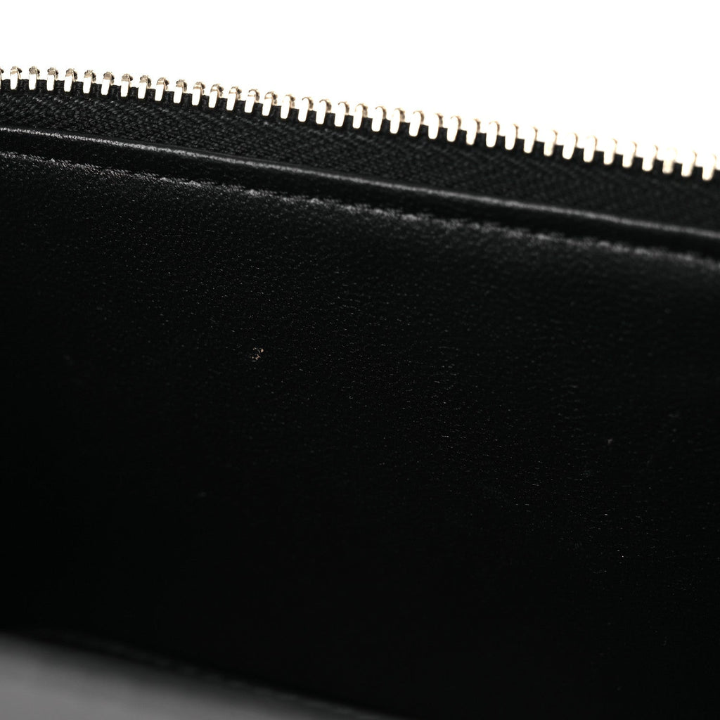 Chanel Lambskin Quilted Small Pillow Crush Vanity Case With Chain Black