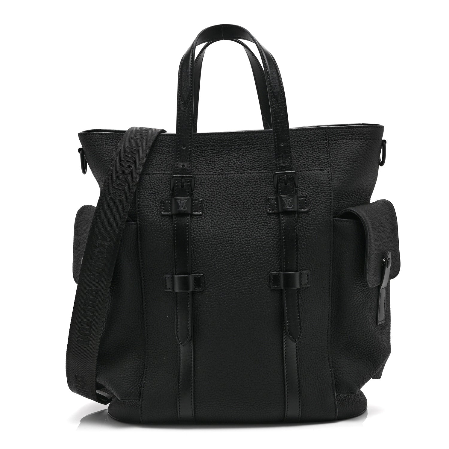 Louis Vuitton Taurillon Christopher Tote Black