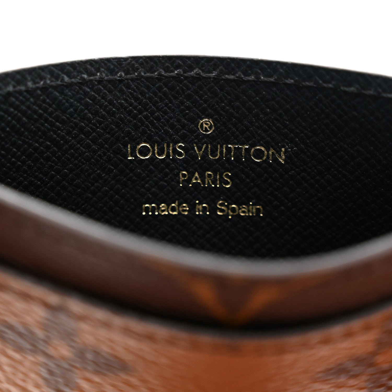 Louis Vuitton Reverse Monogram Card Holder