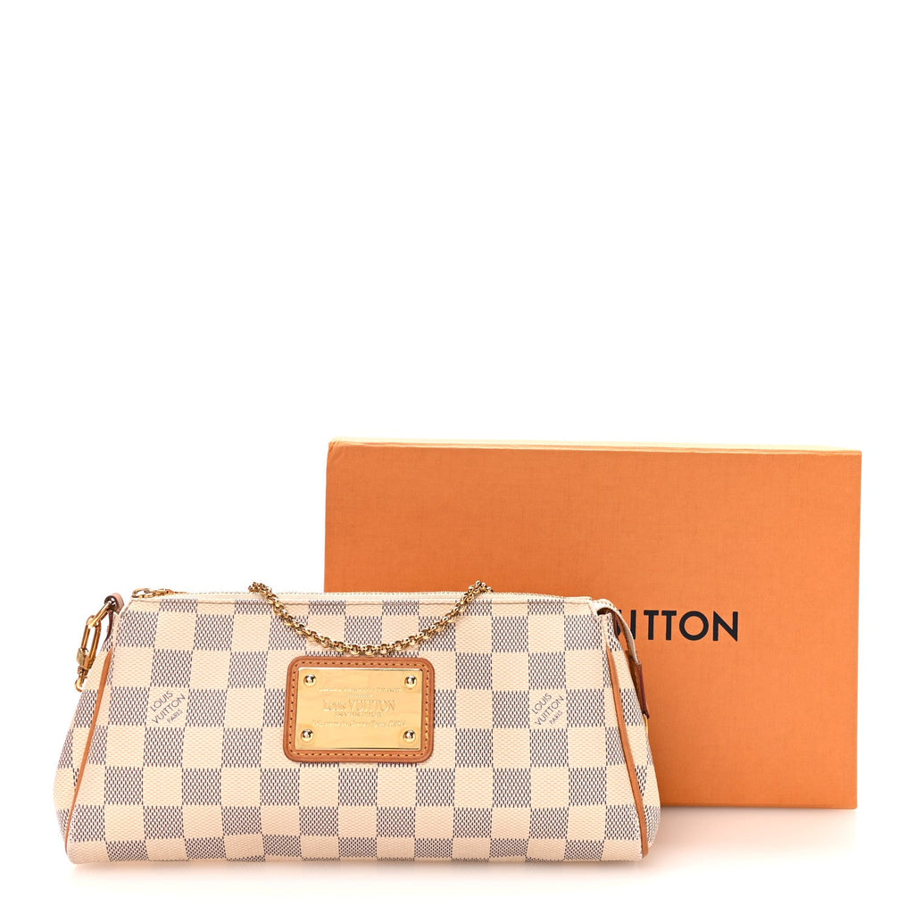 Louis Vuitton Damier Azur Eva Clutch