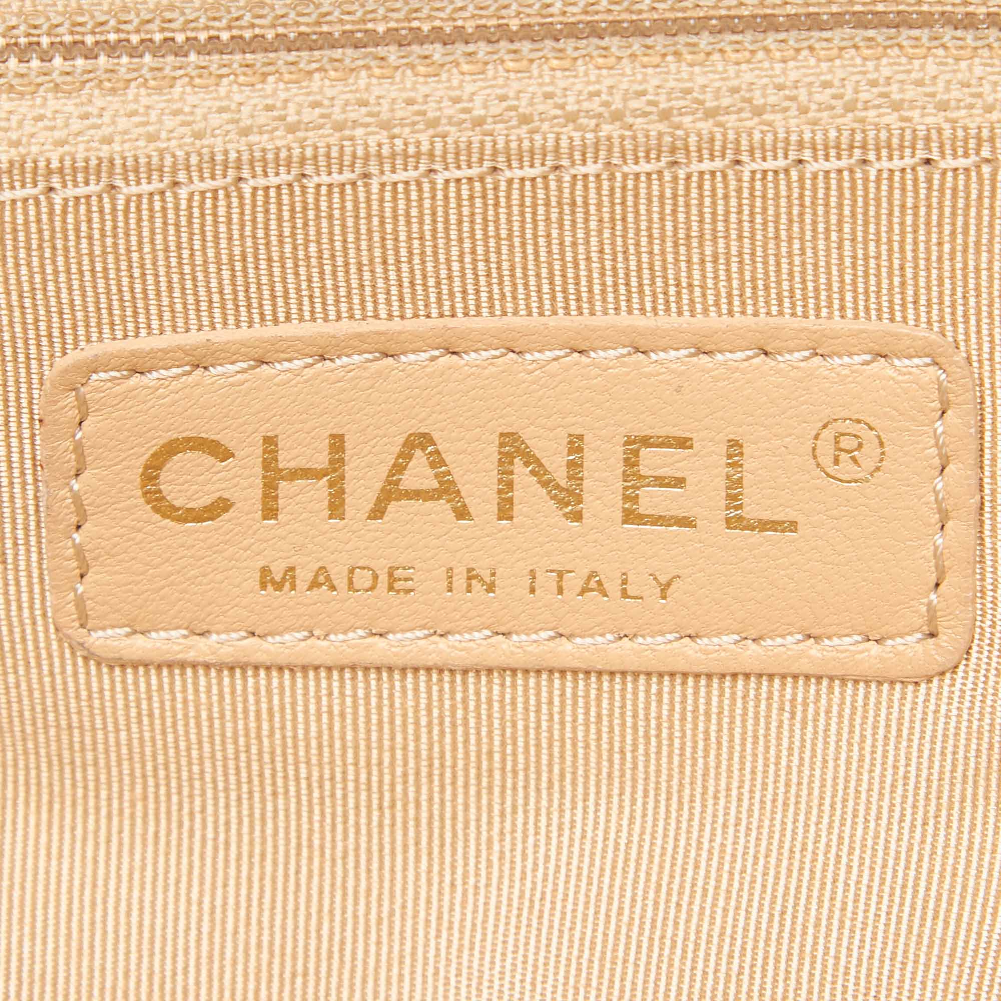 Chanel In the Mix Calf Leather Tote Bag