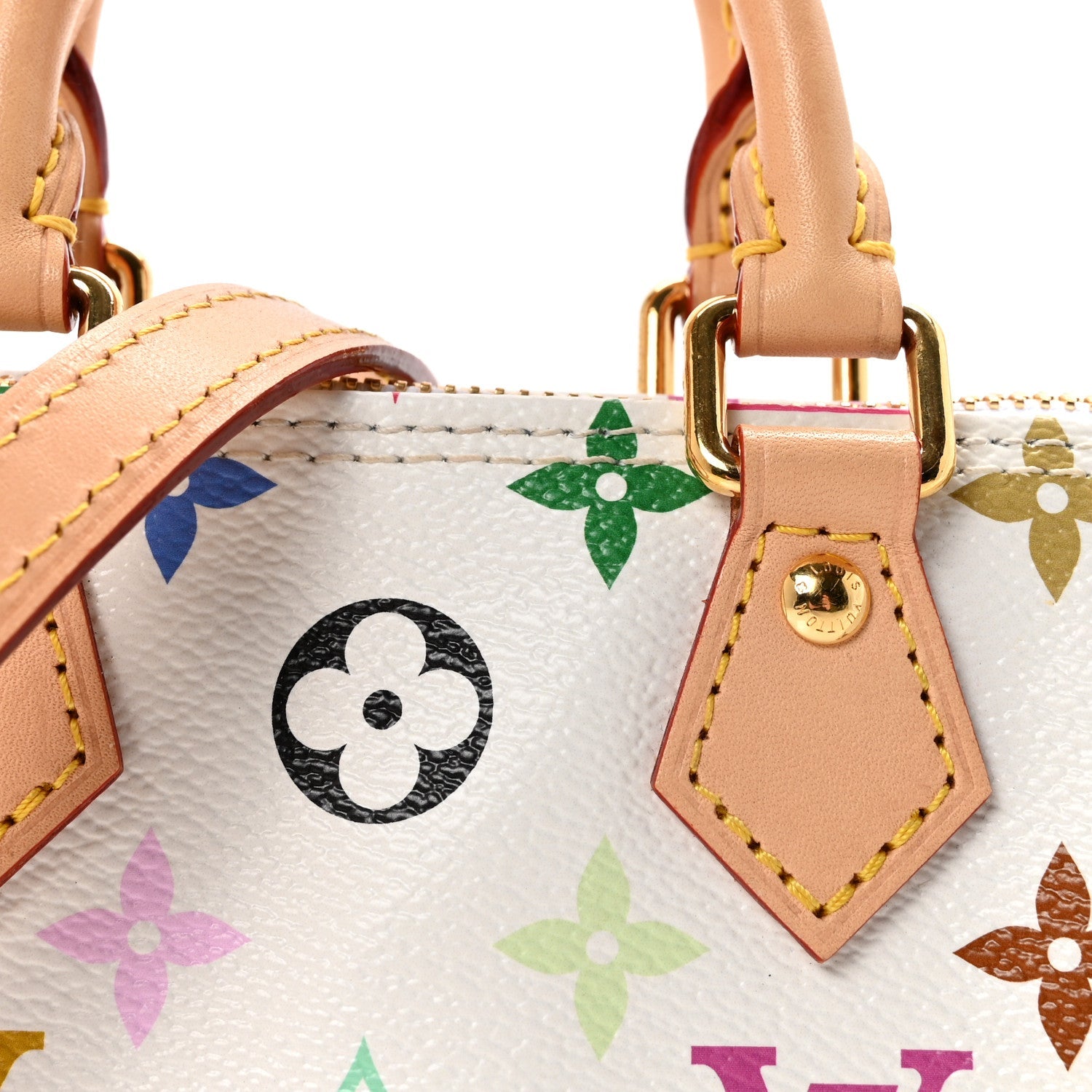 Louis Vuitton LV X TM Monogram Multicolor Nano Speedy White