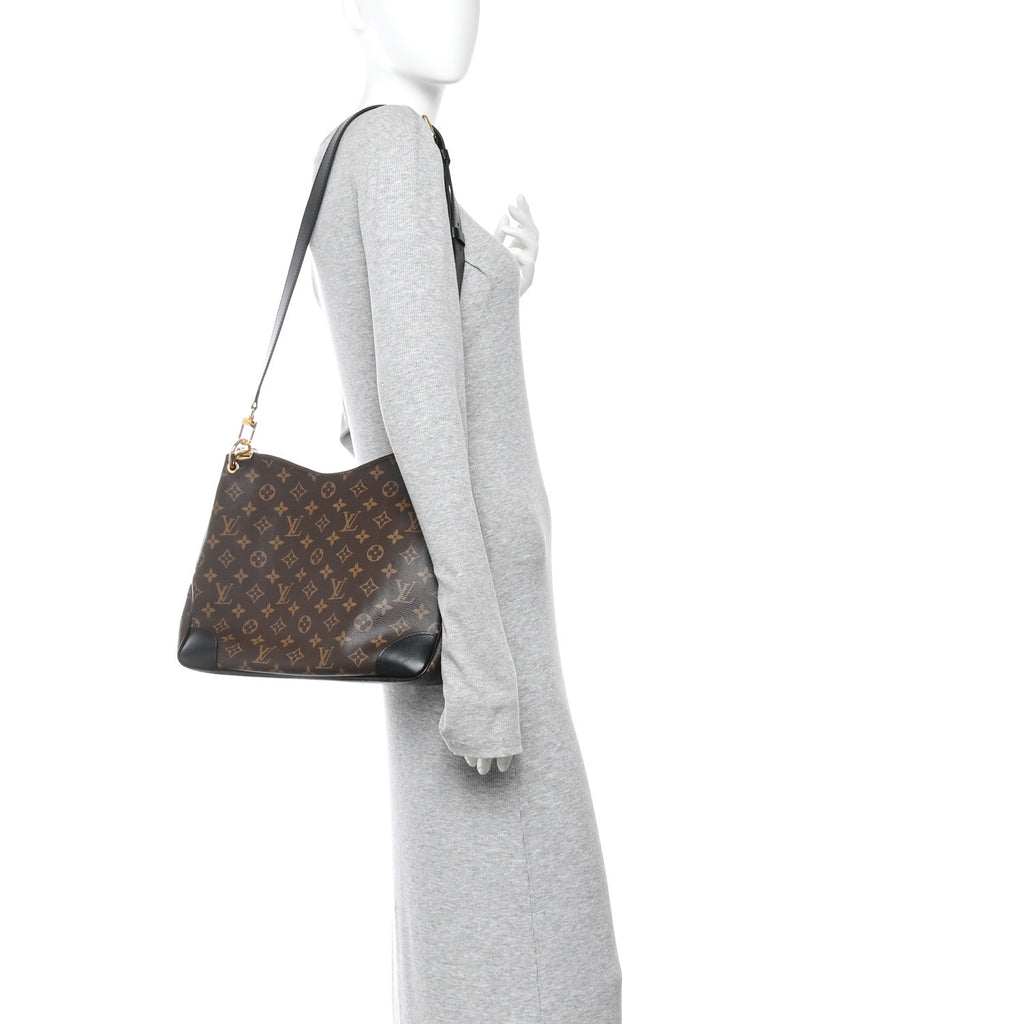 Louis Vuitton Monogram Odeon MM Black
