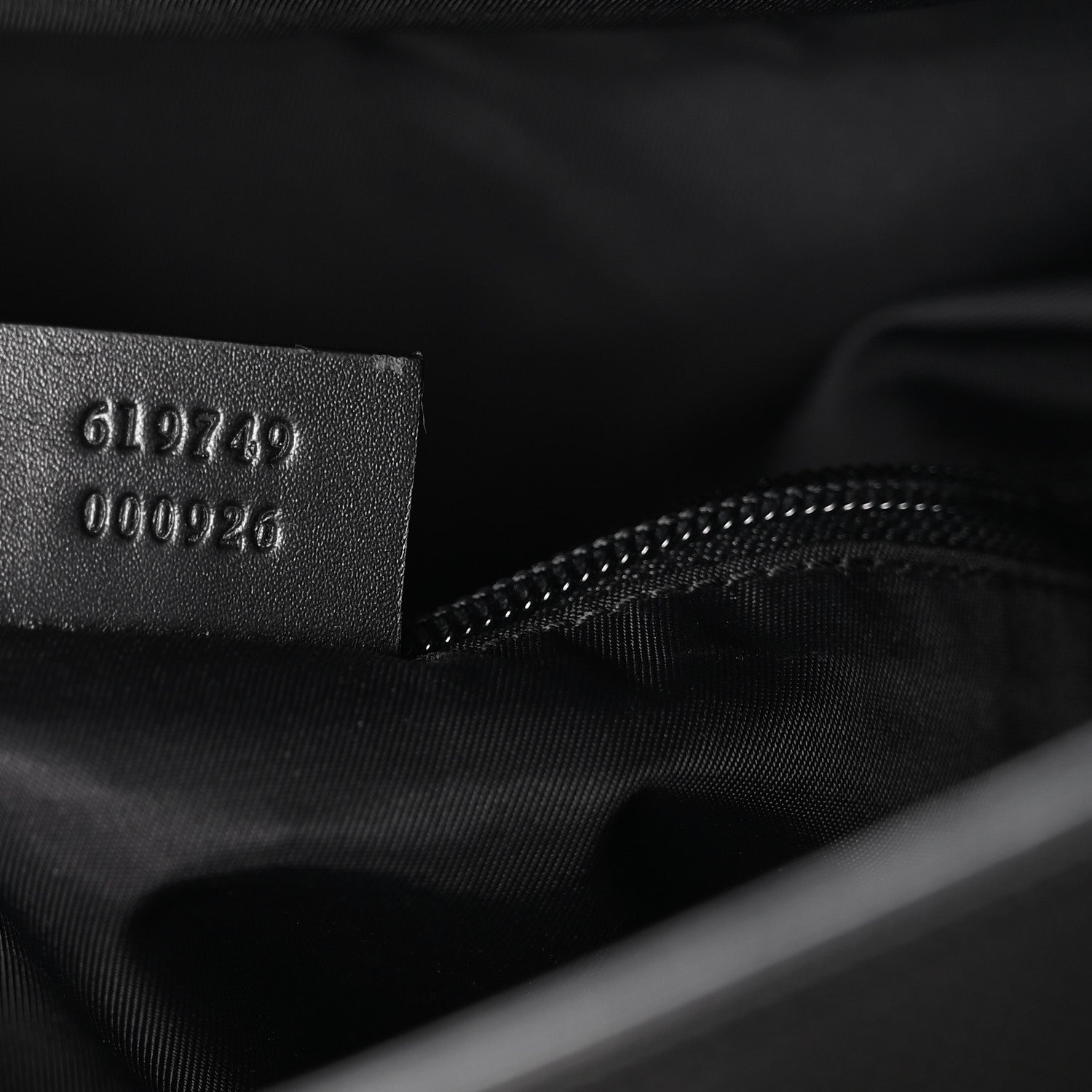 Gucci Techno Canvas Web Single Buckle Backpack Black