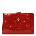 Louis Vuitton Vernis French Purse Wallet Pomme D'Amour