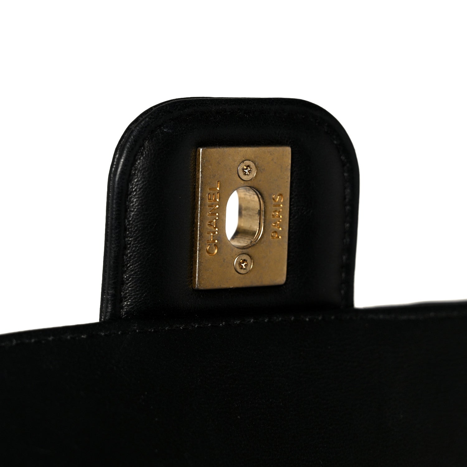 Chanel Lambskin Quilted Casino Chips Small Flap Black