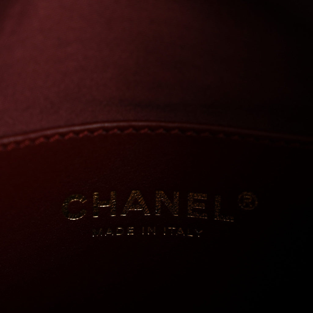 Chanel Caviar Quilted Medium Chanel 25 Handbag Burgundy
