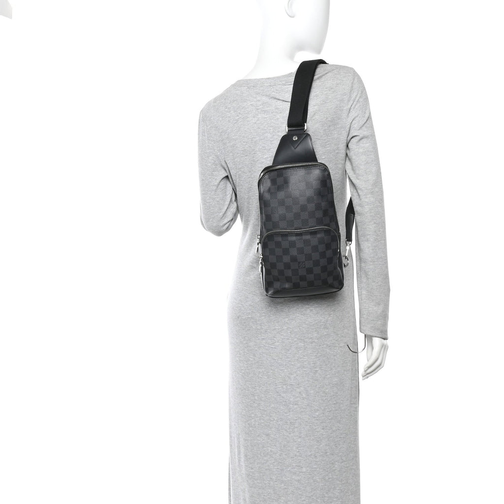 Louis Vuitton Damier Graphite Avenue Sling Backpack