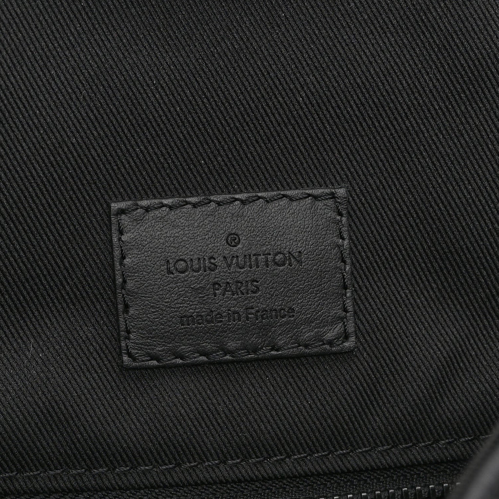 Louis Vuitton Taurillon Monogram Christopher PM Backpack Black