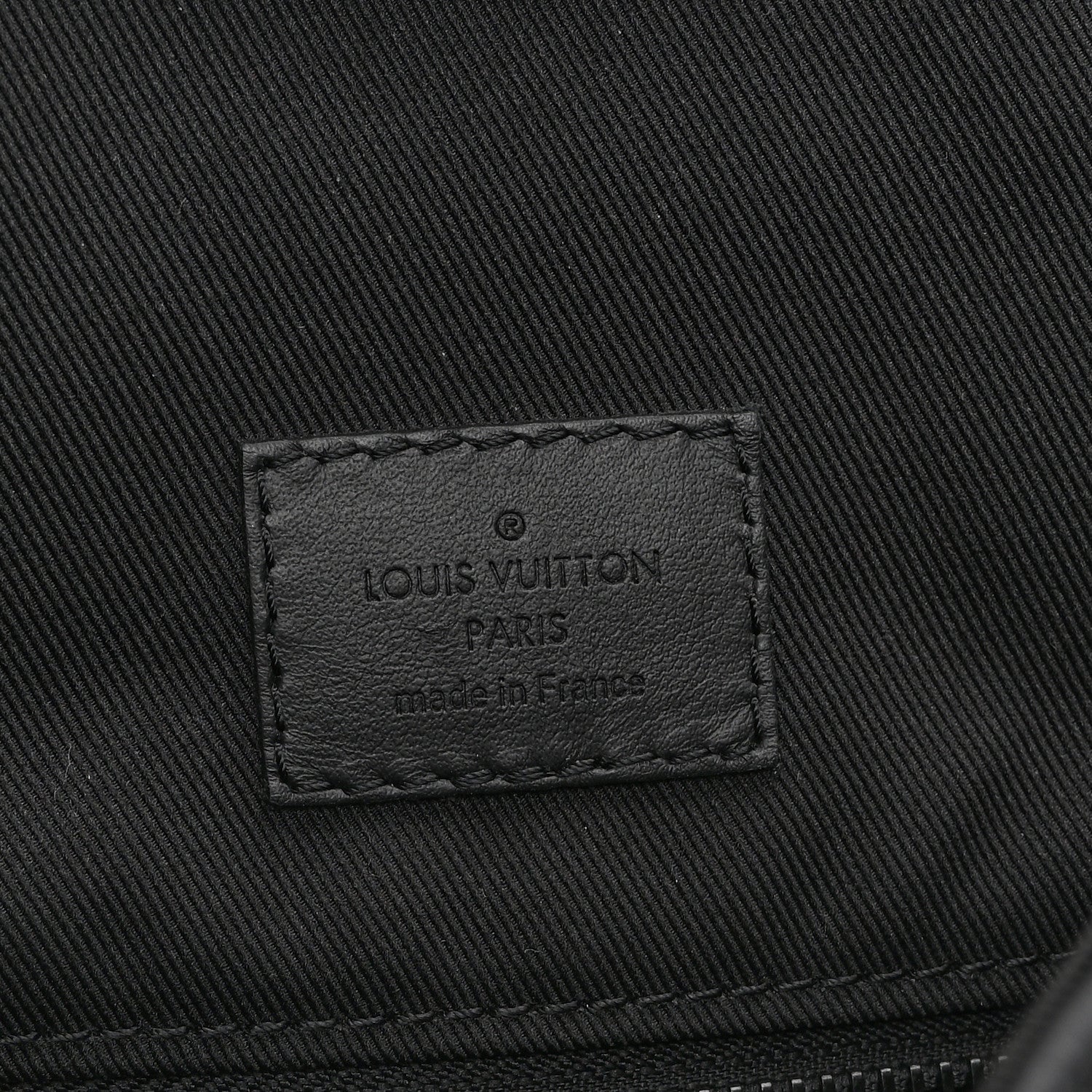 Louis Vuitton Taurillon Monogram Christopher PM Backpack Black