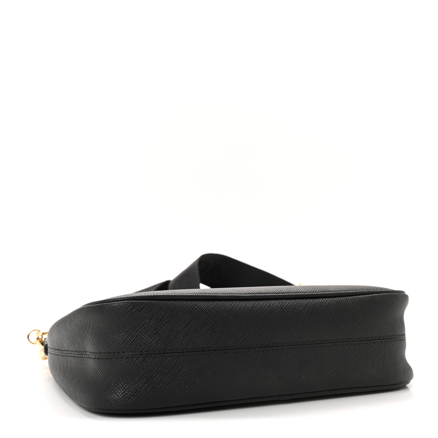 Prada Saffiano Lux Re-Edition 2005 Shoulder Bag Black