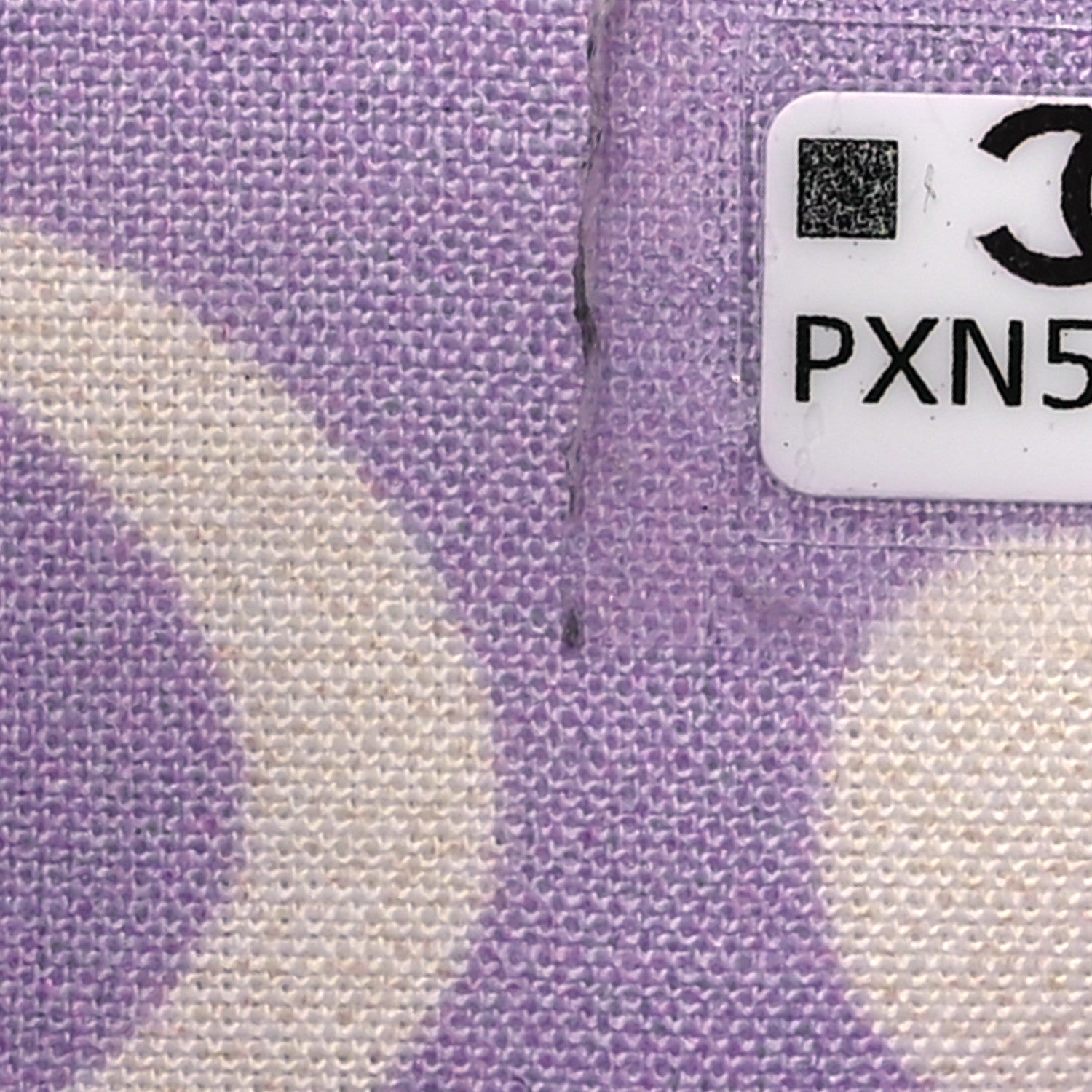 Caviar Quilted CC Logo Double Flap Wallet Light Purple