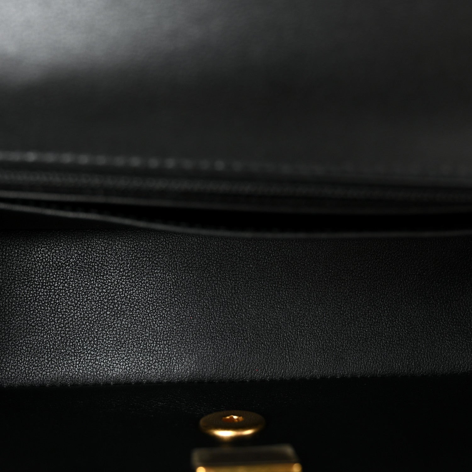 Chanel Lambskin Quilted Mini Strass On Top Flap Black