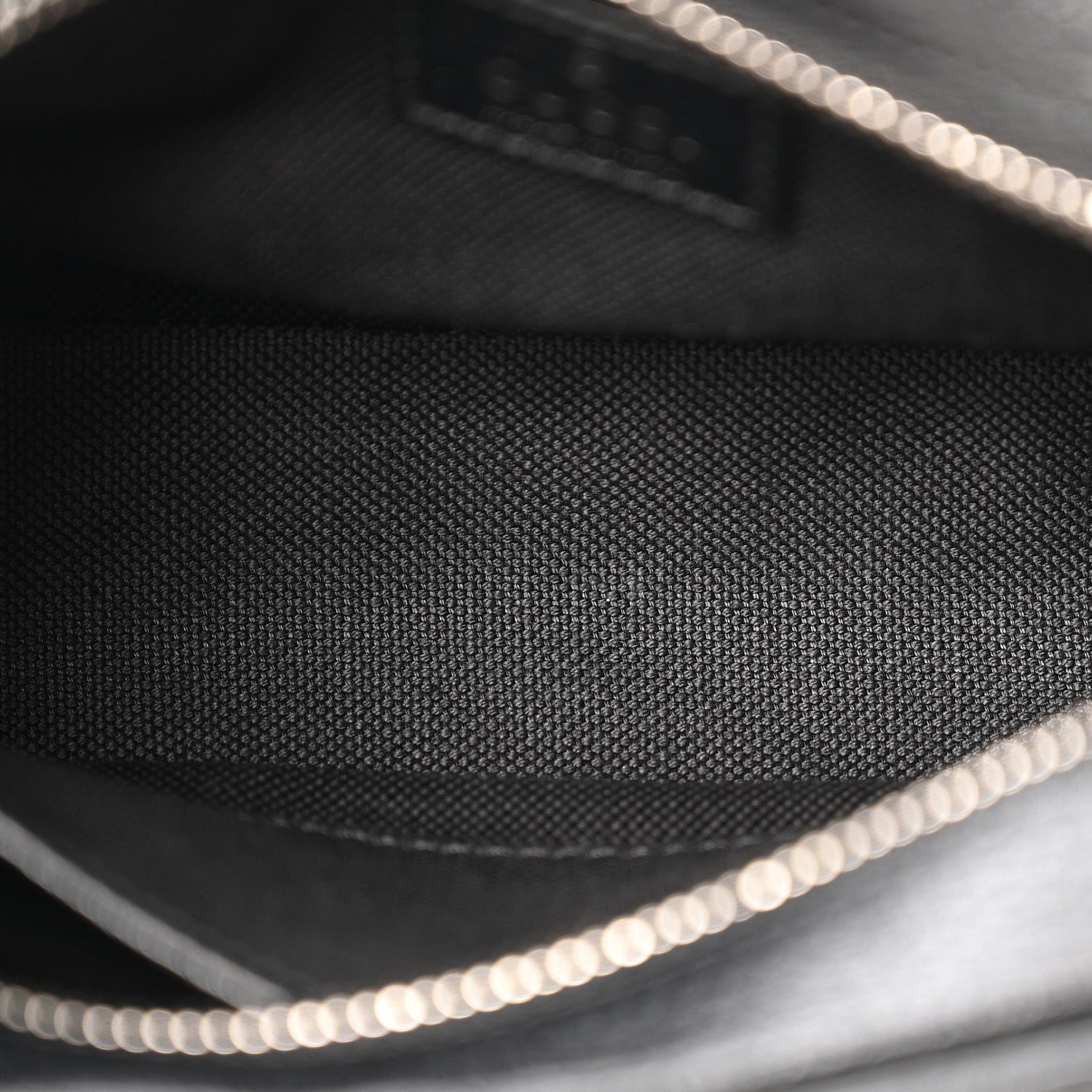 Gucci Monogram Jumbo GG Textured Dollar Calfskin Web Mini Crossbody Bag Black