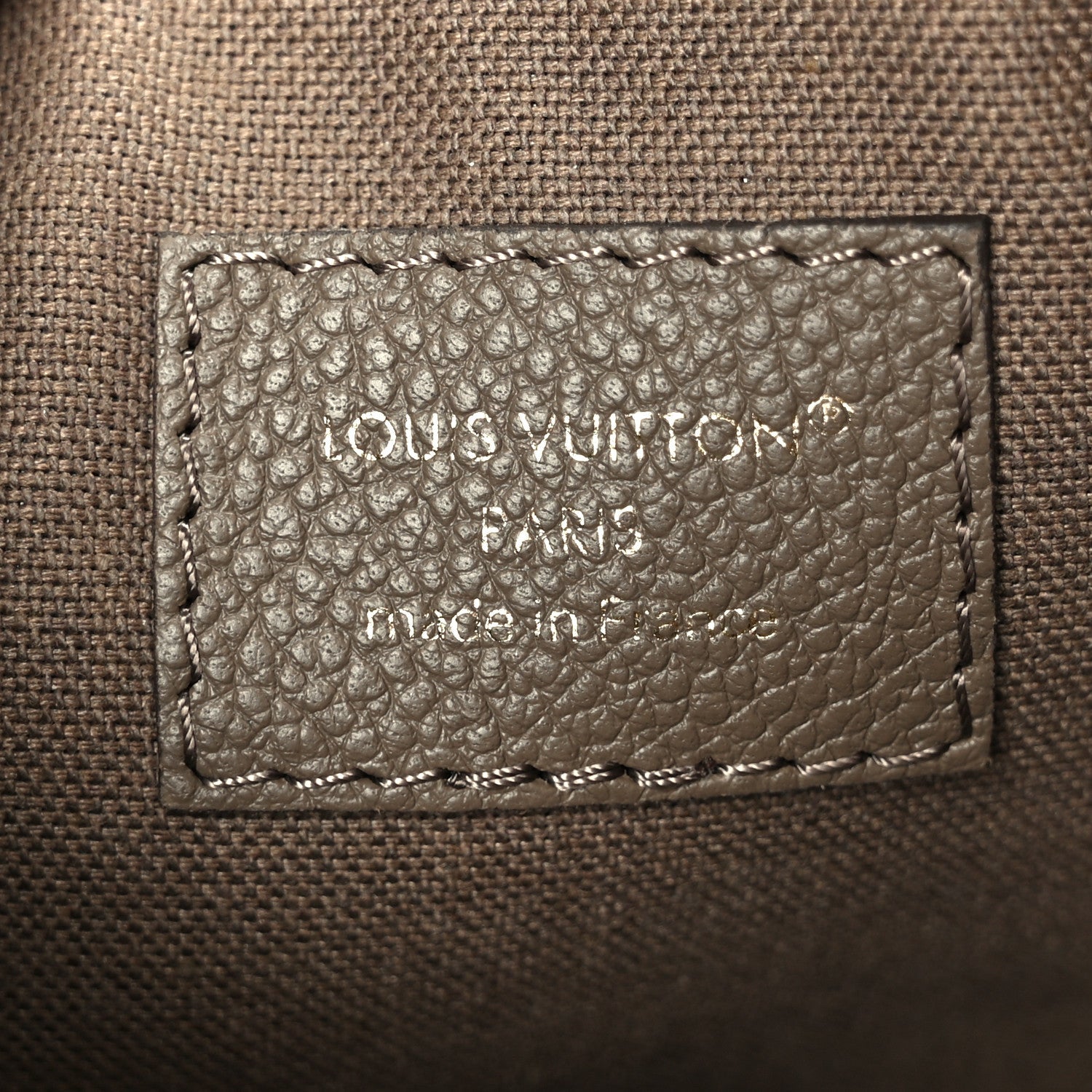 Louis Vuitton Empreinte Monogram Liv Pochette Smoke