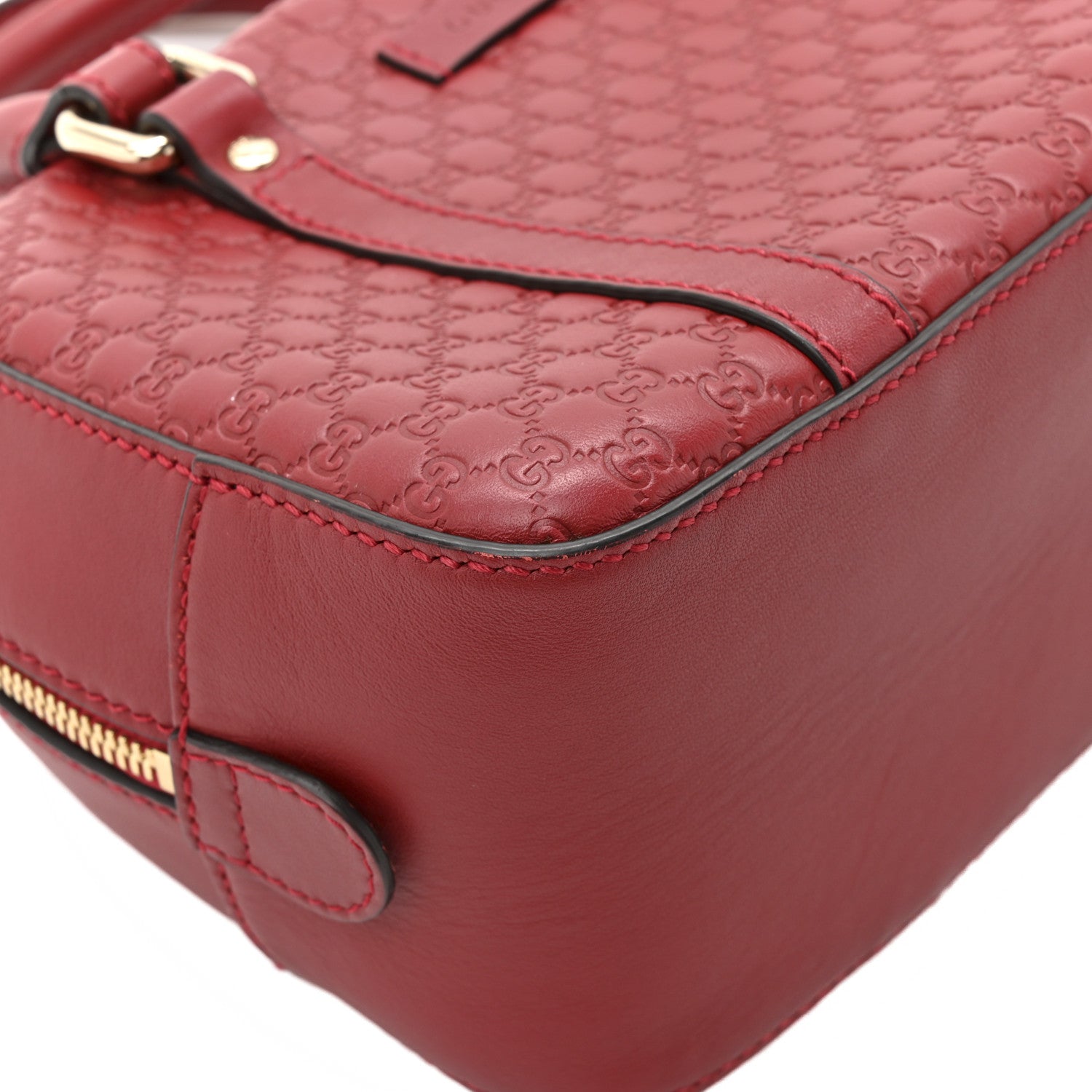 Gucci Soft Microguccissima Small Crossbody Bag Rosso