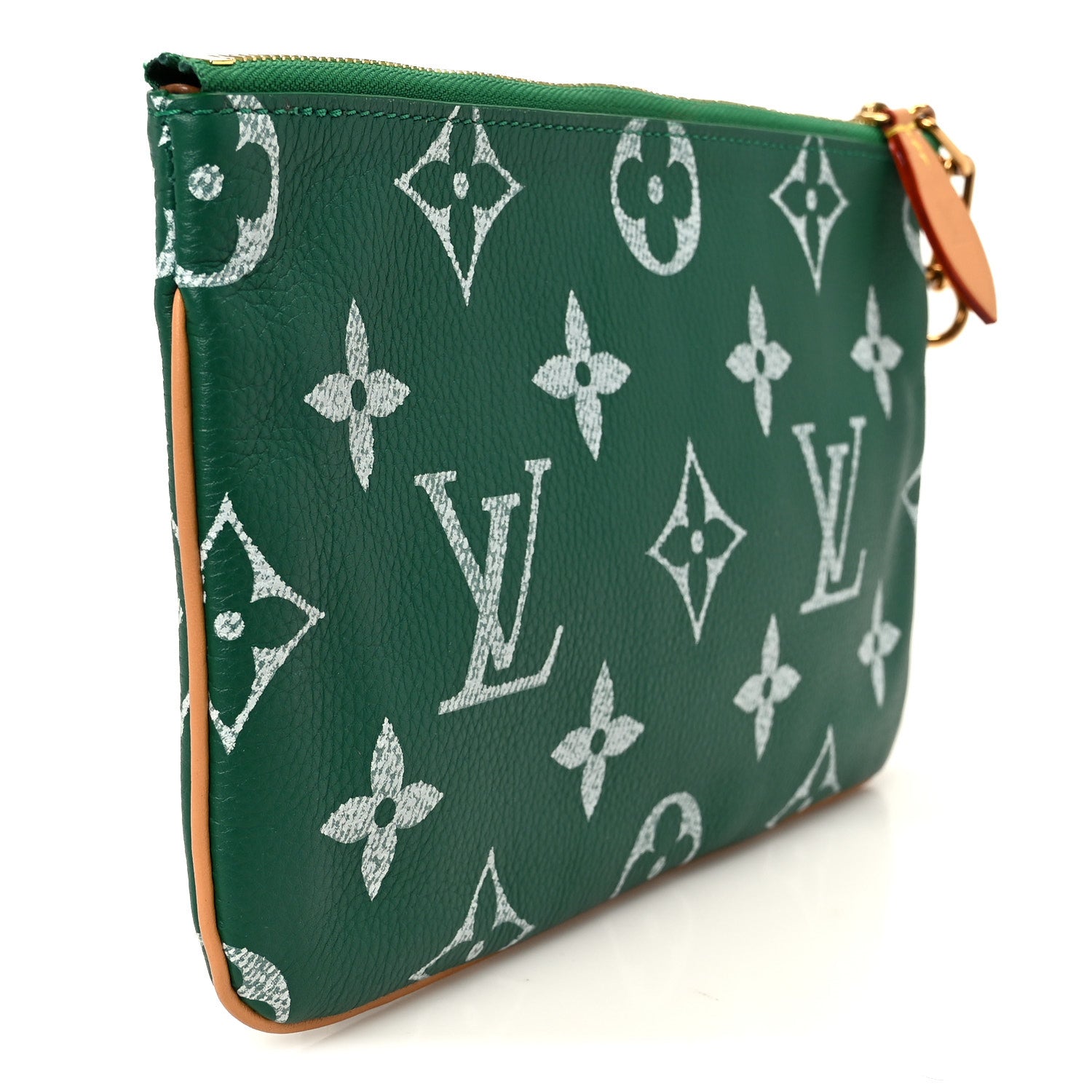 Louis Vuitton Calfskin Monogram Speedy P9 Bandouliere 50 Pochette Green