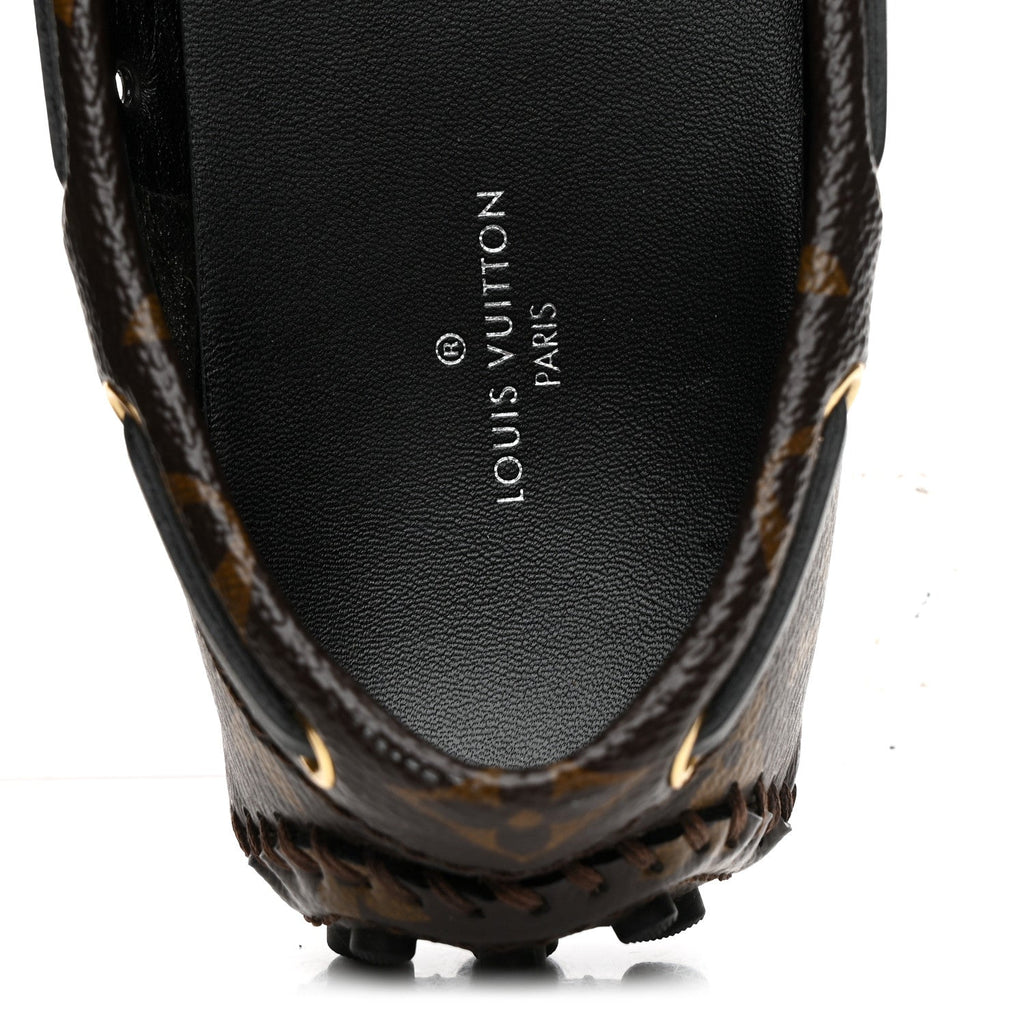 Louis Vuitton Patent Monogram Gloria Loafers 35