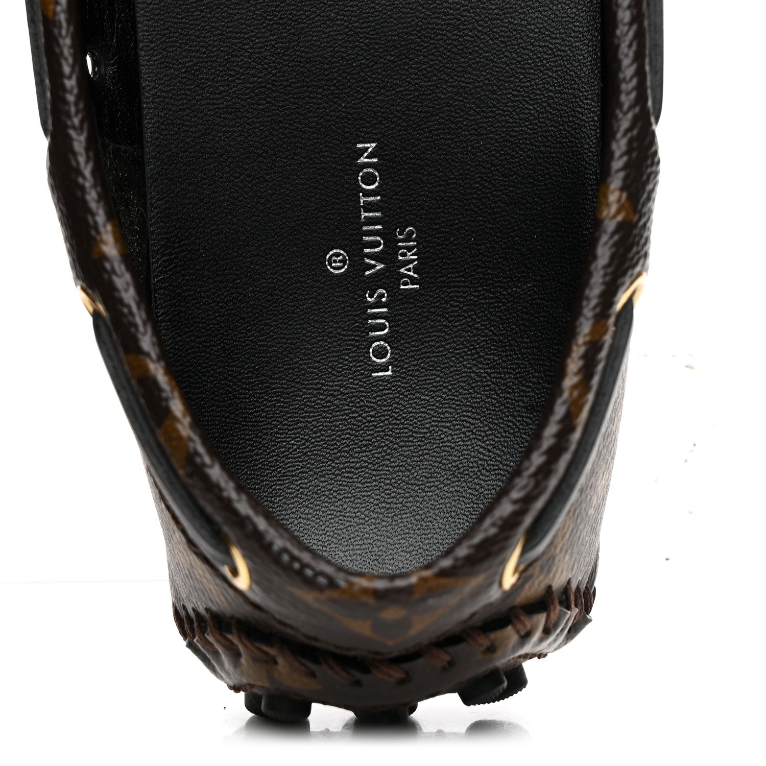 Louis Vuitton Patent Monogram Gloria Loafers 35