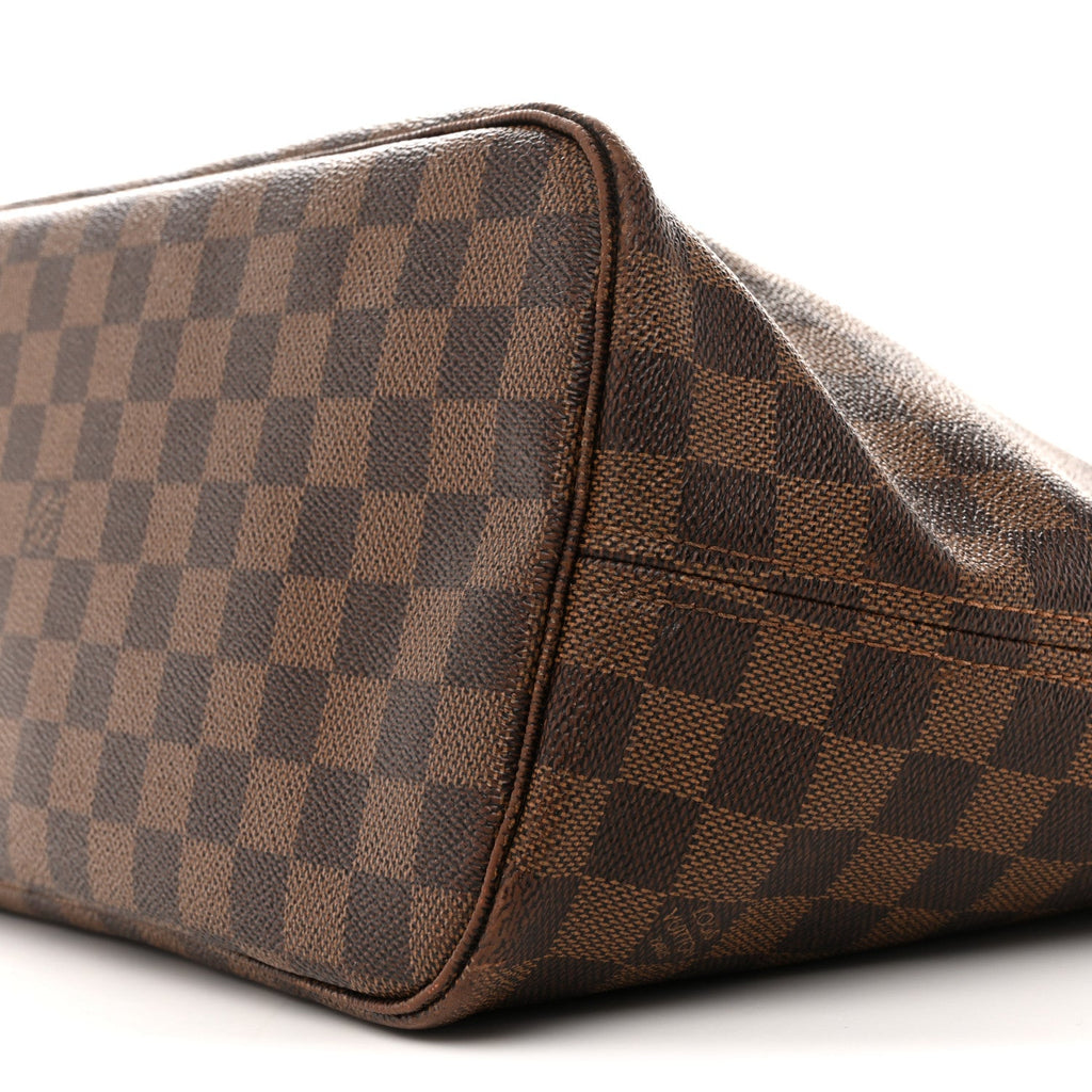 Louis Vuitton Damier Ebene Neo Neverfull MM Rose Ballerine
