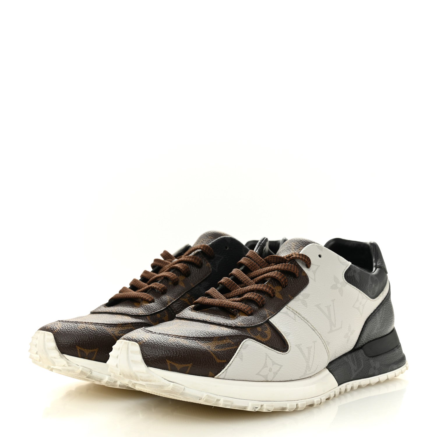 Louis Vuitton Monogram Mix Mens Run Away Sneakers 9 Ebene