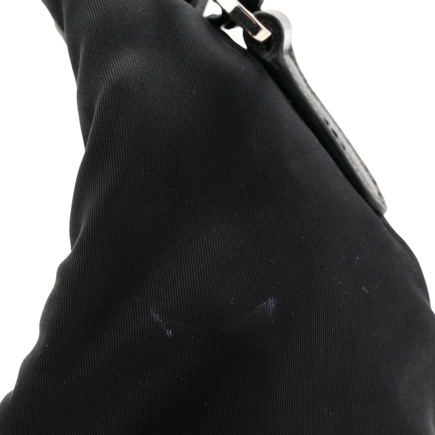 Prada Tessuto Nylon Saffiano Re-Edition 2006 Shoulder Bag Black