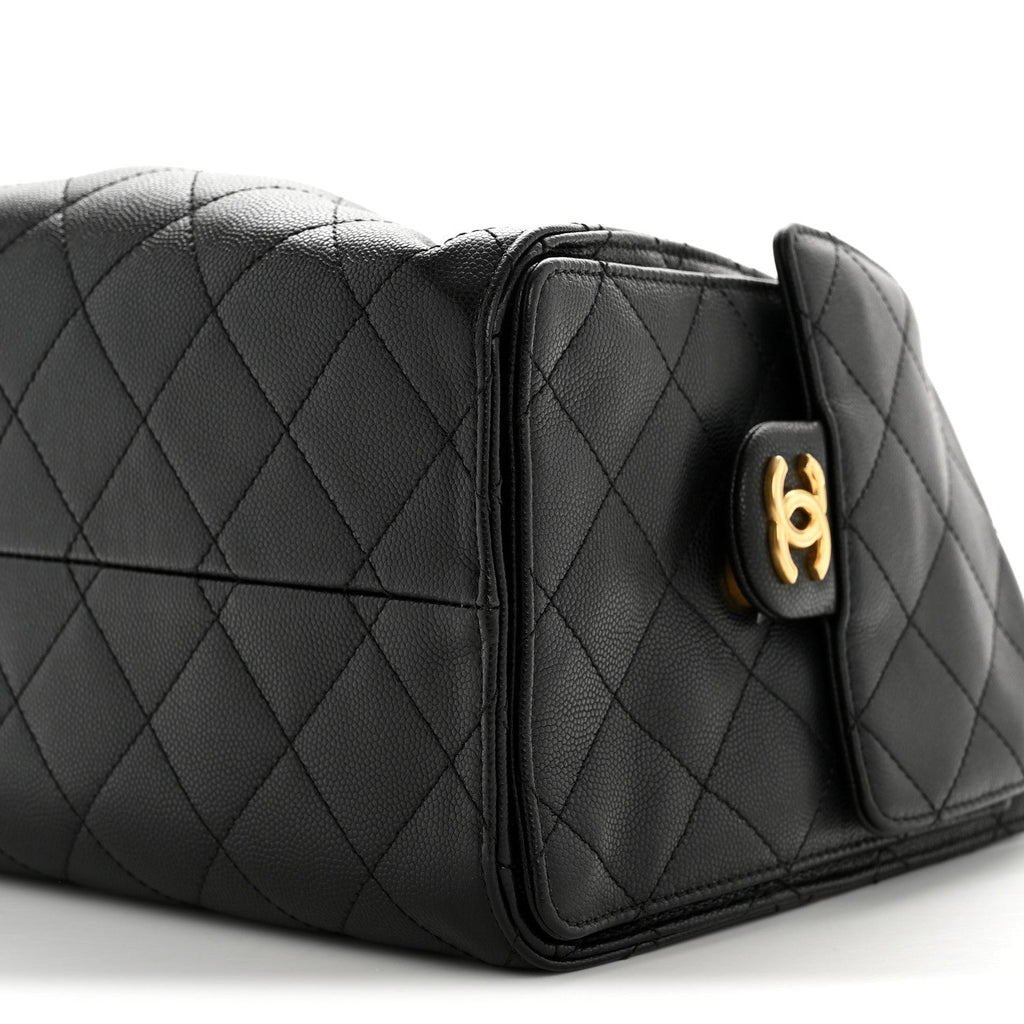 Chanel Caviar Quilted Small Chanel 25 Handbag Black