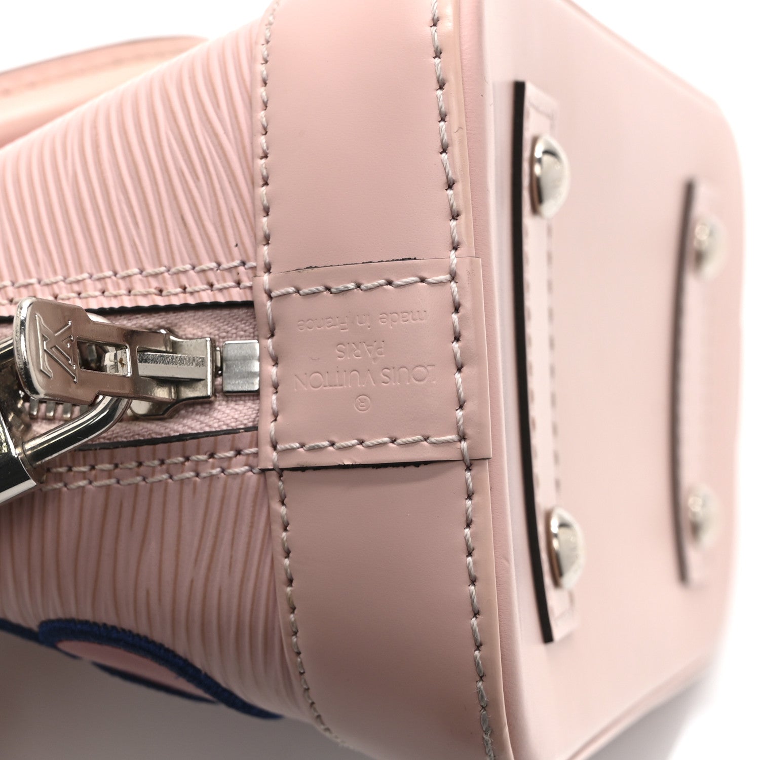 Louis Vuitton Epi Stickers Alma BB Rose Ballerine
