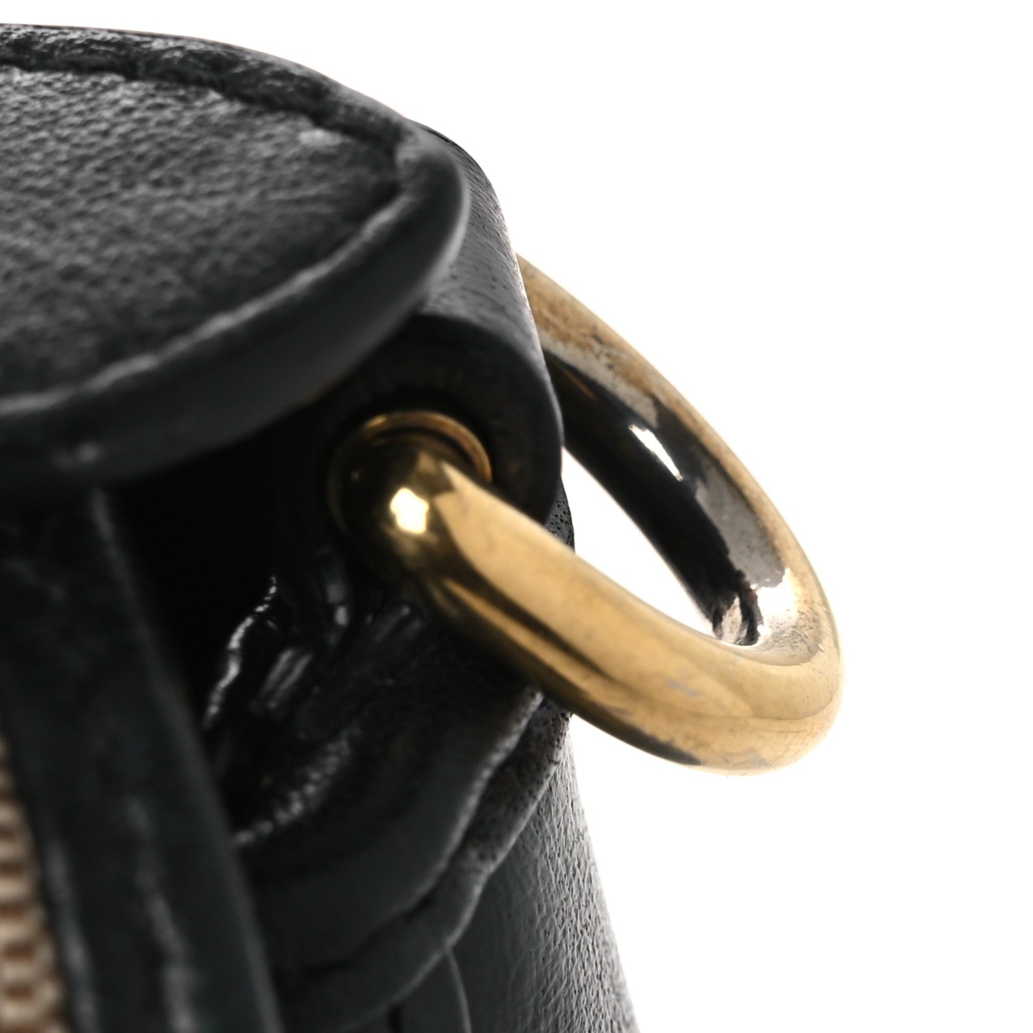 Gucci Monogram Azalea Calfskin Matelasse Diagonal Mini GG Marmont Top Handle Shoulder Bag Beige Ebony Black