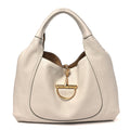 Gucci Grained Calfskin Softbit Maxi Shoulder Bag Taupe