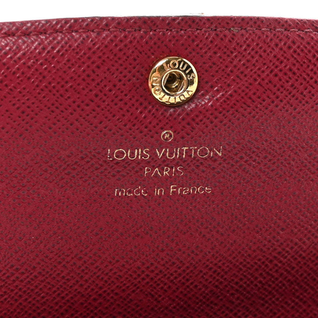 Louis Vuitton Monogram Emilie Wallet Fuchsia