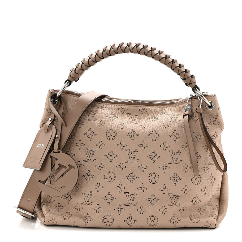 Louis Vuitton Mahina Beaubourg Hobo MM Galet