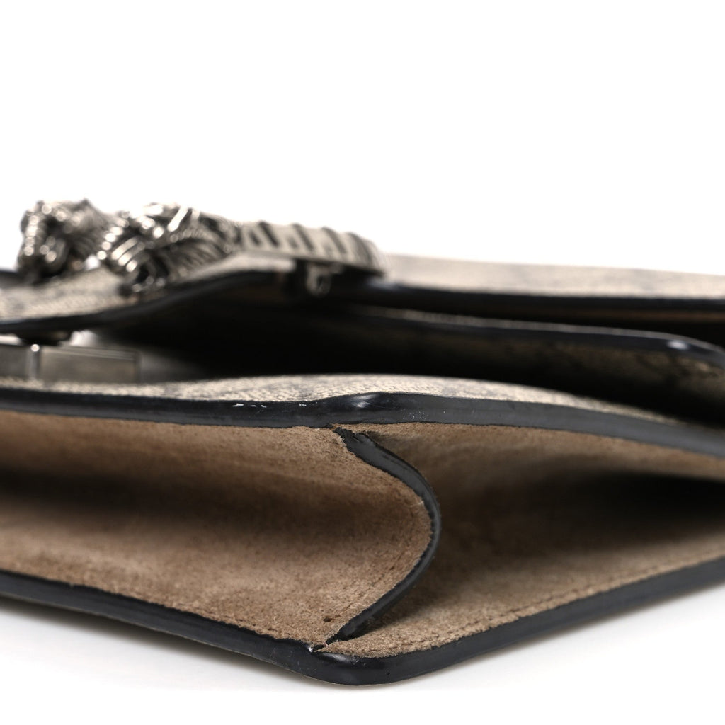 Gucci GG Supreme Monogram Mini Dionysus Shoulder Bag Taupe
