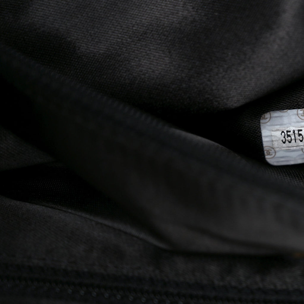 Chanel Lambskin CC Shoulder Bag Black