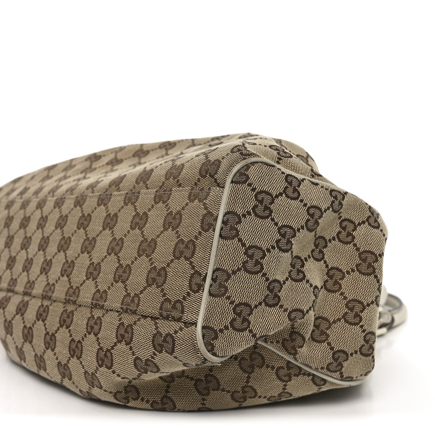 Gucci Monogram Medium Sukey Tote Off White