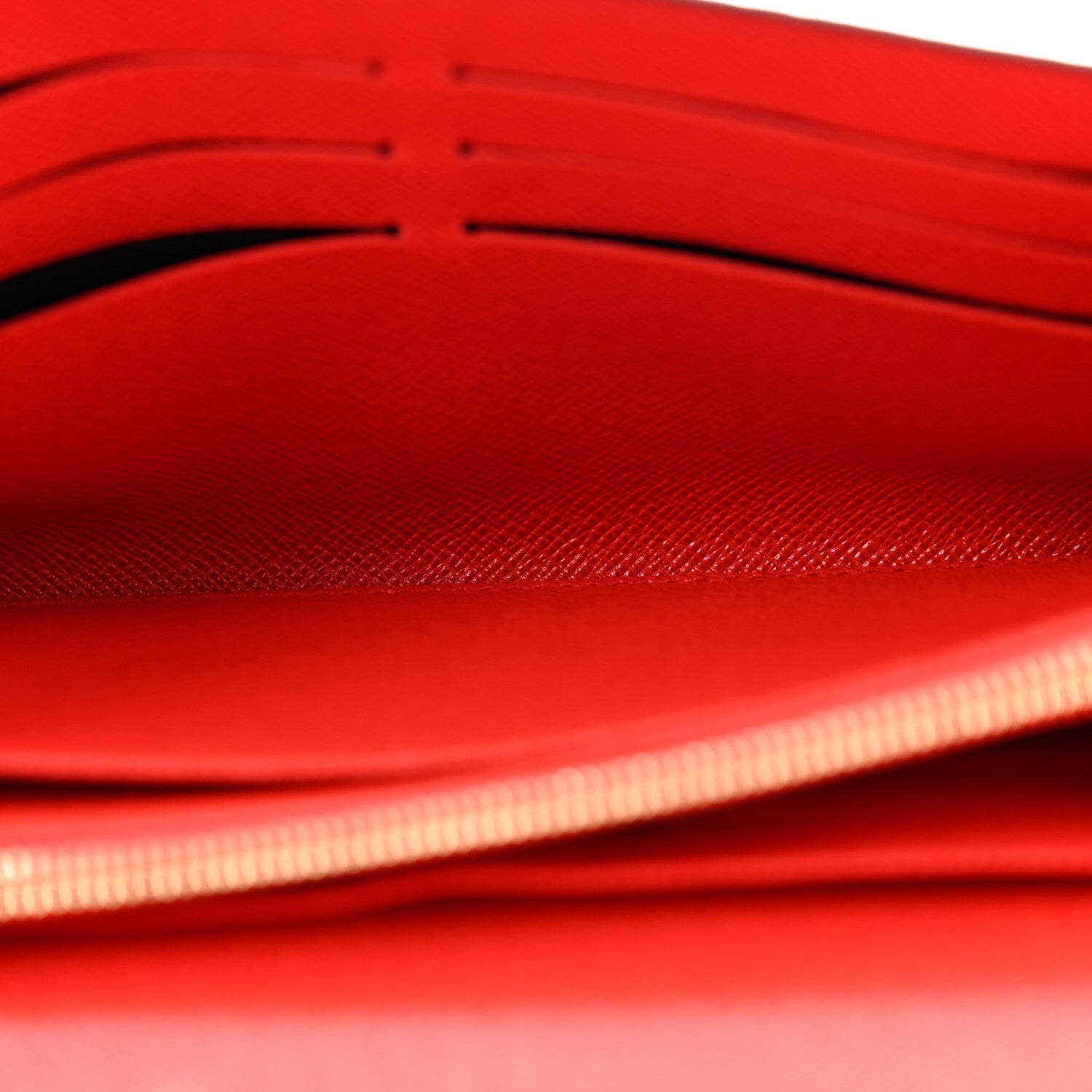 Louis Vuitton Monogram Sarah Wallet NM Coquelicot