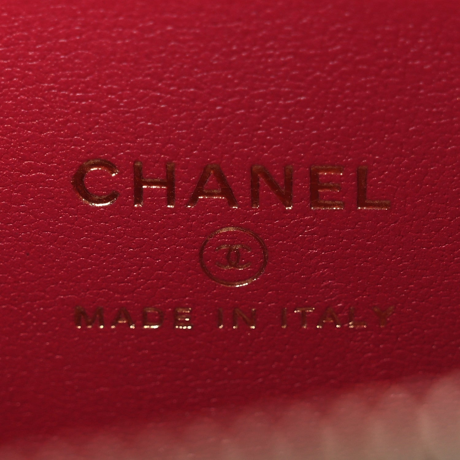 Chanel Lambskin Quilted Camellia Vanity Case Black